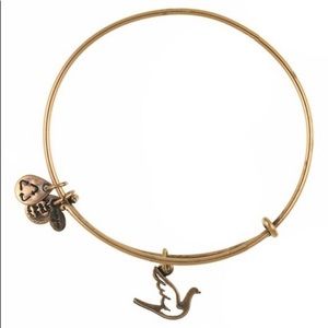 Alex and Ani Sacred Dove bracelet